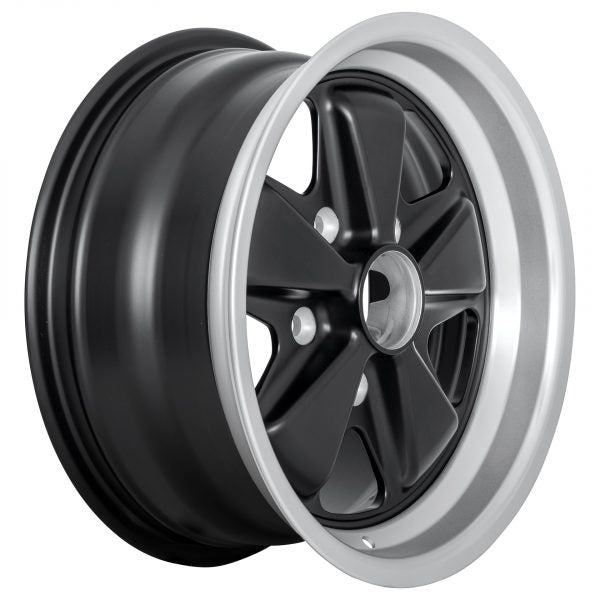 ORIGINAL FUCHS WHEELS FOR PORSCHE 15X7 BLACK