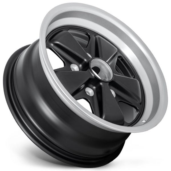 ORIGINAL FUCHS WHEELS FOR PORSCHE 15X7 BLACK