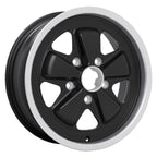ORIGINAL FUCHS WHEELS FOR PORSCHE 16X6 BLACK (CLASSIC)