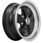 ORIGINAL FUCHS WHEELS FOR PORSCHE 16X7 BLACK