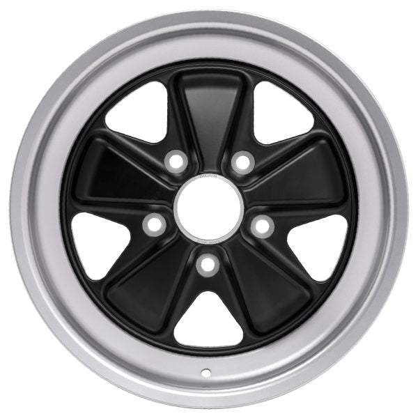 ORIGINAL FUCHS WHEELS FOR PORSCHE 16X7 BLACK