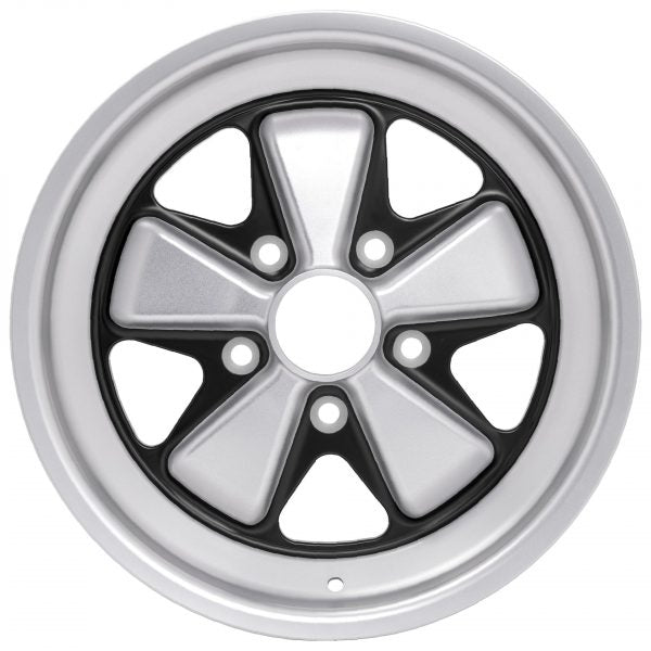 ORIGINAL FUCHS WHEELS FOR PORSCHE 16X7 SILVER — NINE FLAT SIX