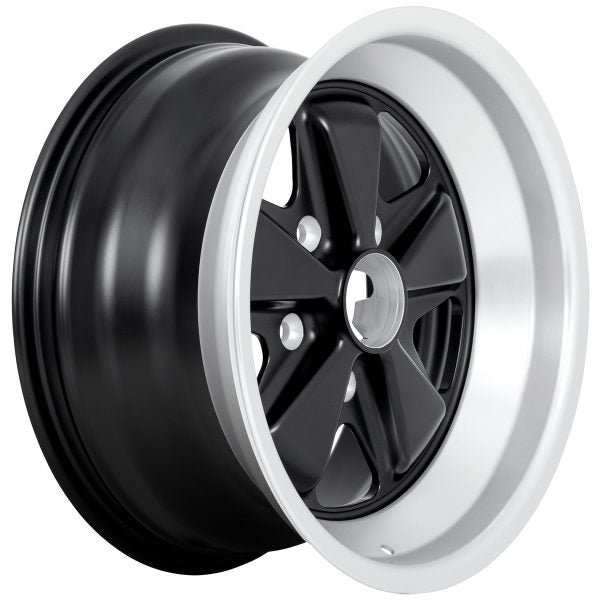 ORIGINAL FUCHS WHEELS FOR PORSCHE 16X8 BLACK