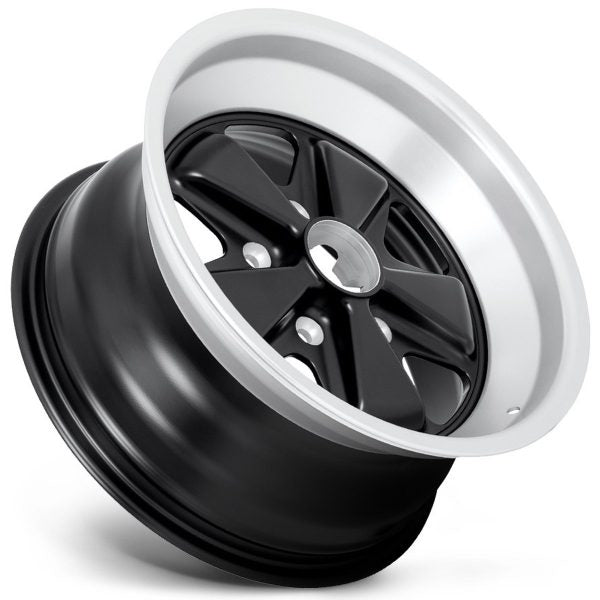 ORIGINAL FUCHS WHEELS FOR PORSCHE 16X8 BLACK