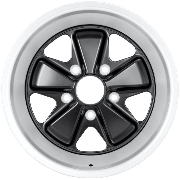 ORIGINAL FUCHS WHEELS FOR PORSCHE 16X8 BLACK