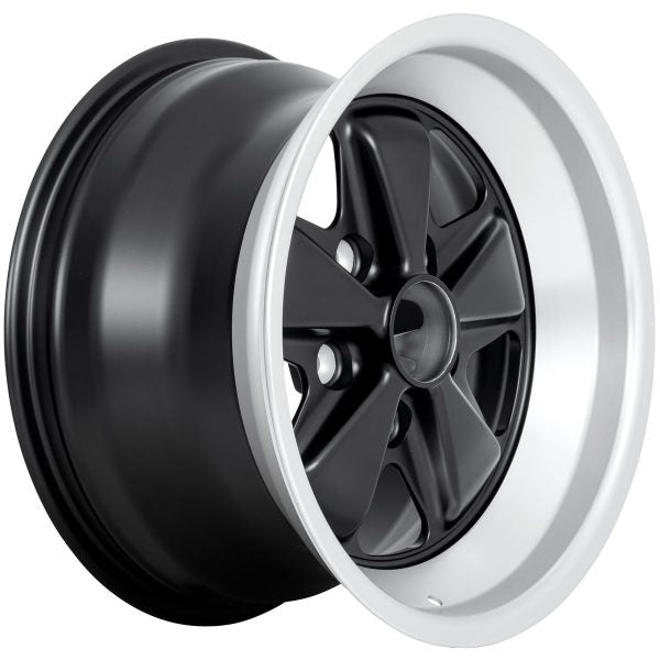 ORIGINAL FUCHS WHEELS FOR PORSCHE 16X9 BLACK