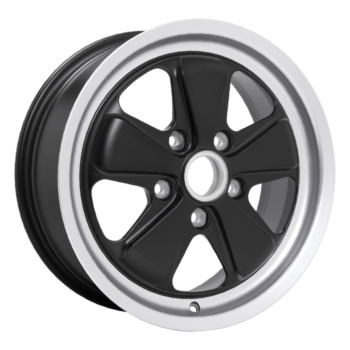 ORIGINAL FUCHS WHEELS FOR PORSCHE 17X7 BLACK