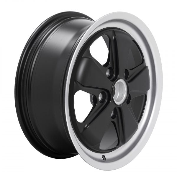 ORIGINAL FUCHS WHEELS FOR PORSCHE 17X7 BLACK