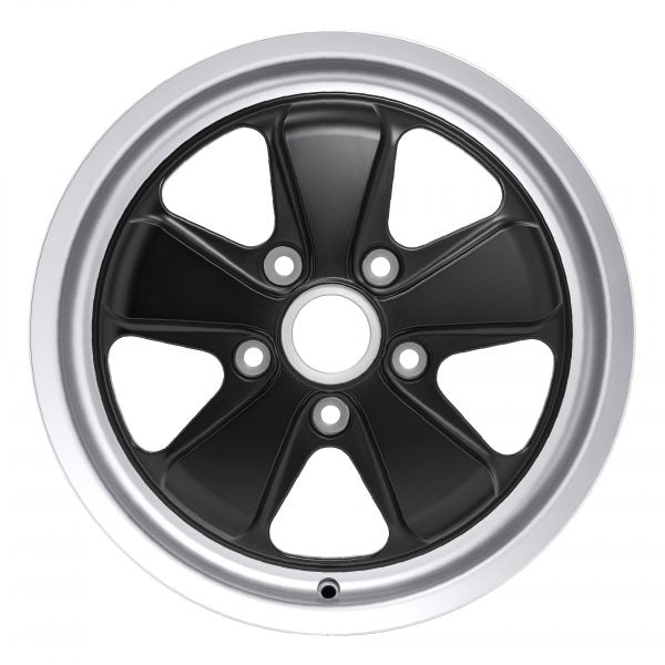 ORIGINAL FUCHS WHEELS FOR PORSCHE 17X7 BLACK