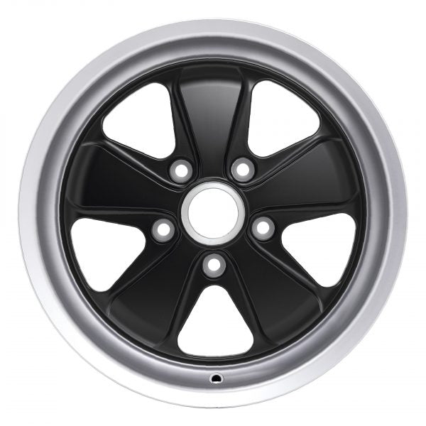 ORIGINAL FUCHS WHEELS FOR PORSCHE 17X8 BLACK