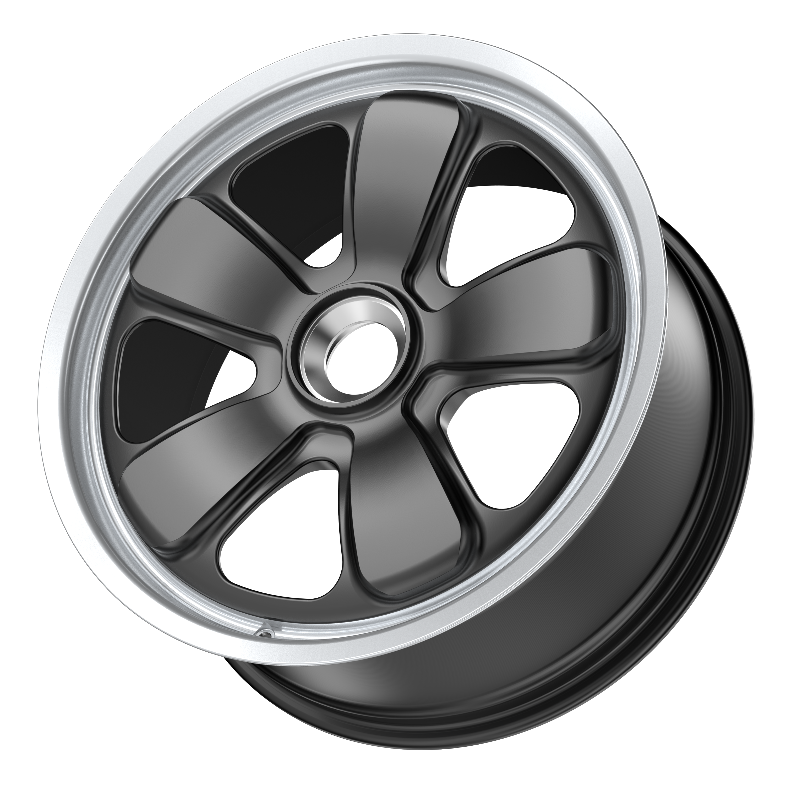 ORIGINAL FUCHS WHEELS FOR PORSCHE 20X9 BLACK