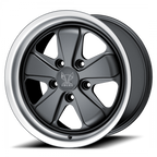 ORIGINAL FUCHS WHEELS FOR PORSCHE 17X7 BLACK