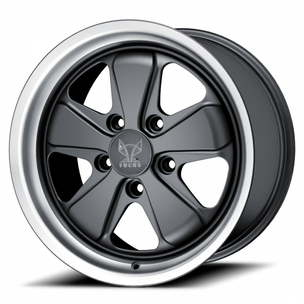 ORIGINAL FUCHS WHEELS FOR PORSCHE 17X7 BLACK